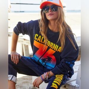 Hammill & Co Australia Sunset Navy Cali Sweatshirt